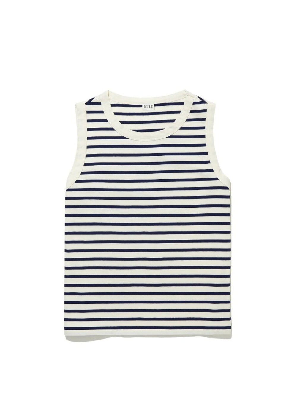 NWT Kule The Tank Cream Navy XL